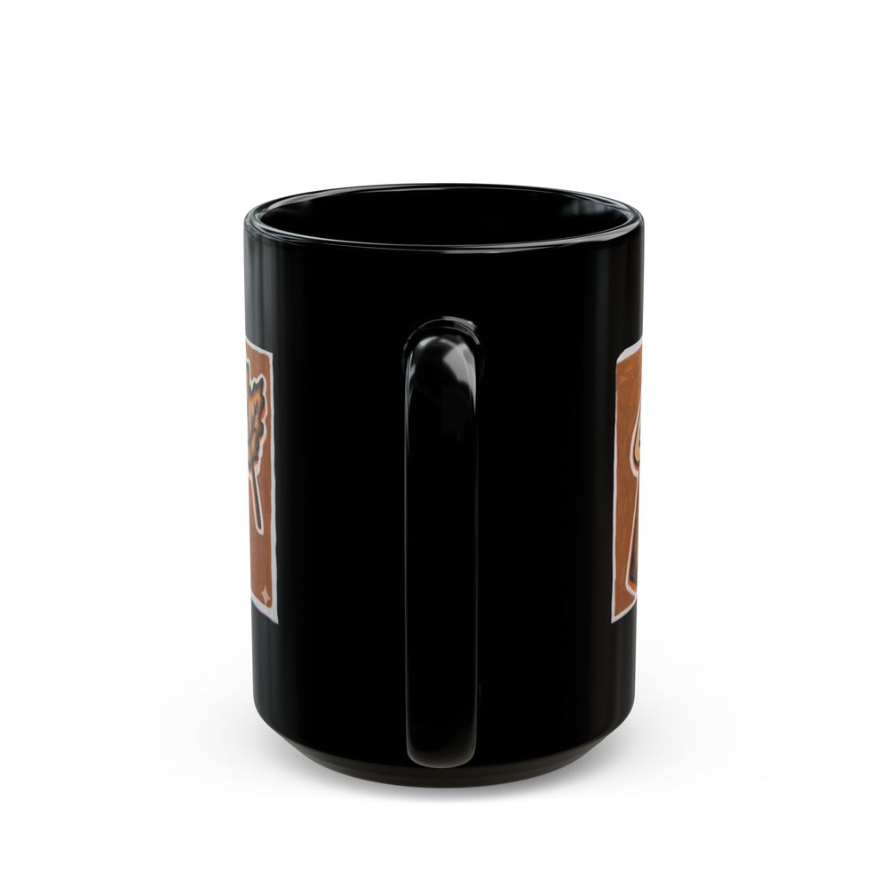 Graffiti Peace Mug — Retro Flower Street Art Coffee Cup (11oz/15oz) AUTUMN - SWENDAB