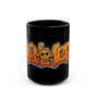 Graffiti Peace Mug — Retro Flower Street Art Coffee Cup (11oz/15oz) SUMMER - SWENDAB