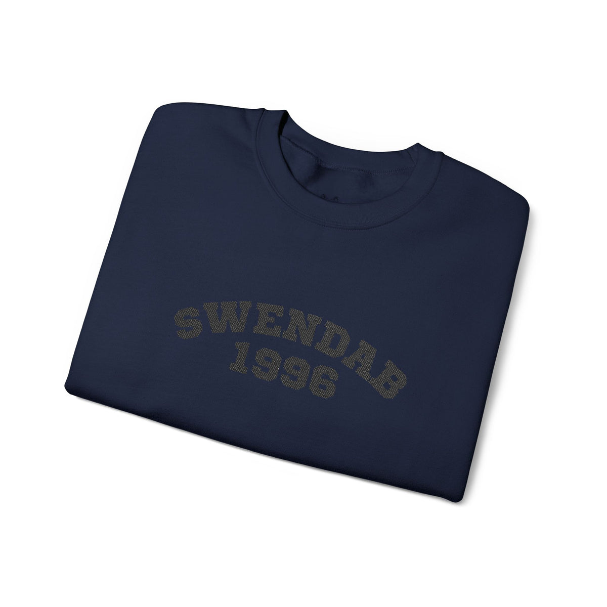 Embroidered Swendab 1996 Sweatshirt