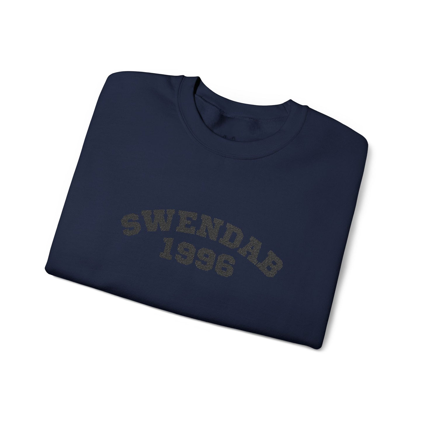Embroidered Swendab 1996 Sweatshirt