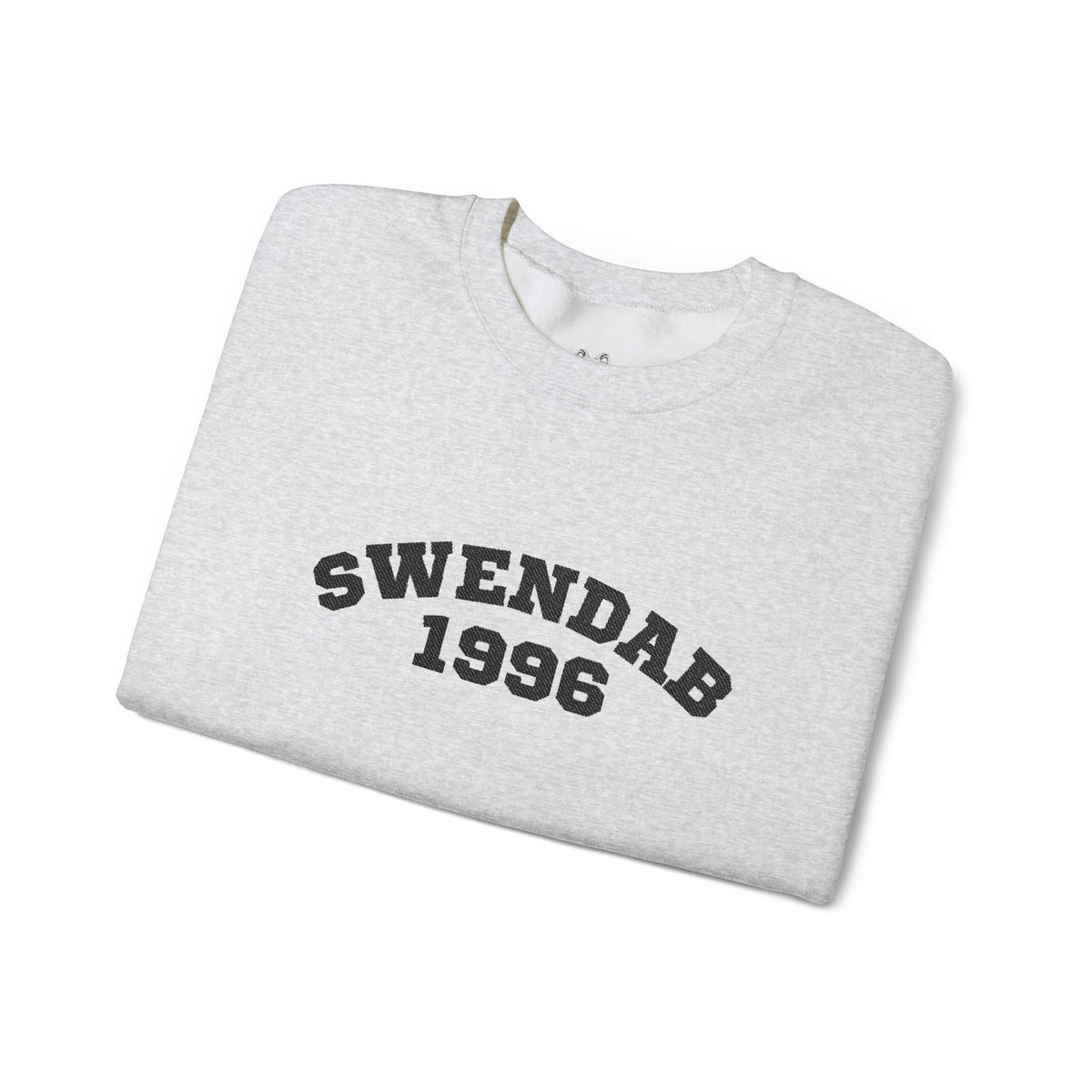 Embroidered Swendab 1996 Sweatshirt
