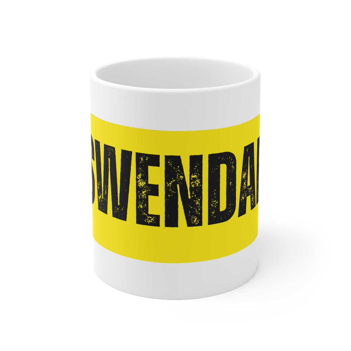 Colorful Ceramic Mug, 11oz - Swendab 2024 Design - SWENDAB