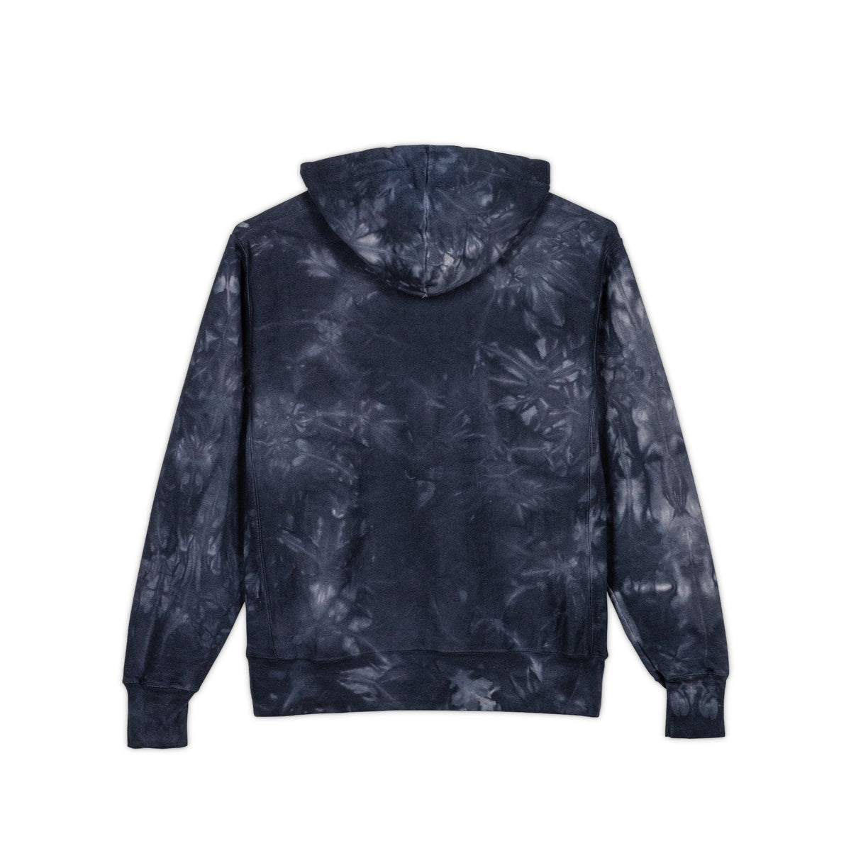 Embroidered Tie-Dye Hoodie — 