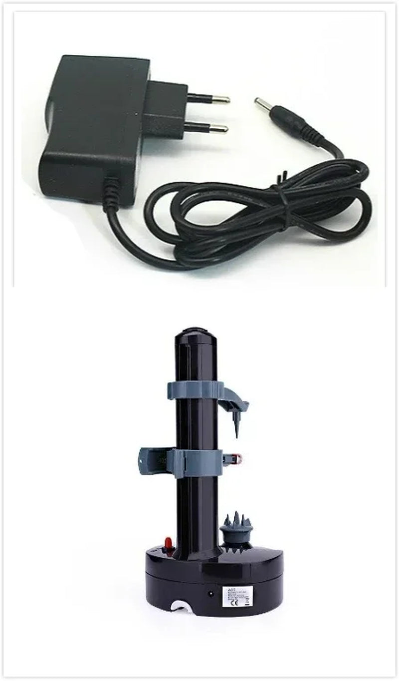 Multifunction Stainless Steel Electric Peeler Automatic Fruit Peeler Vegetable Cutter Three Spare Blades Potato Peeler Machine