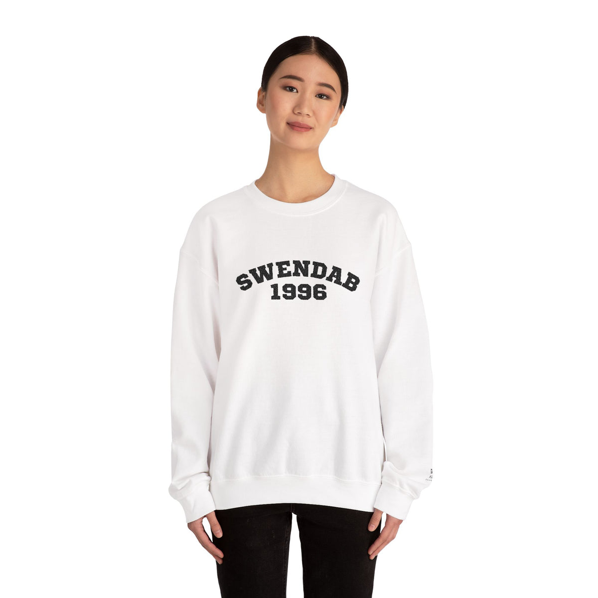 Embroidered Swendab 1996 Sweatshirt