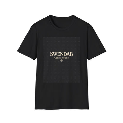 SWENDAB "Cattive Notizie" Graphic Tee — Black