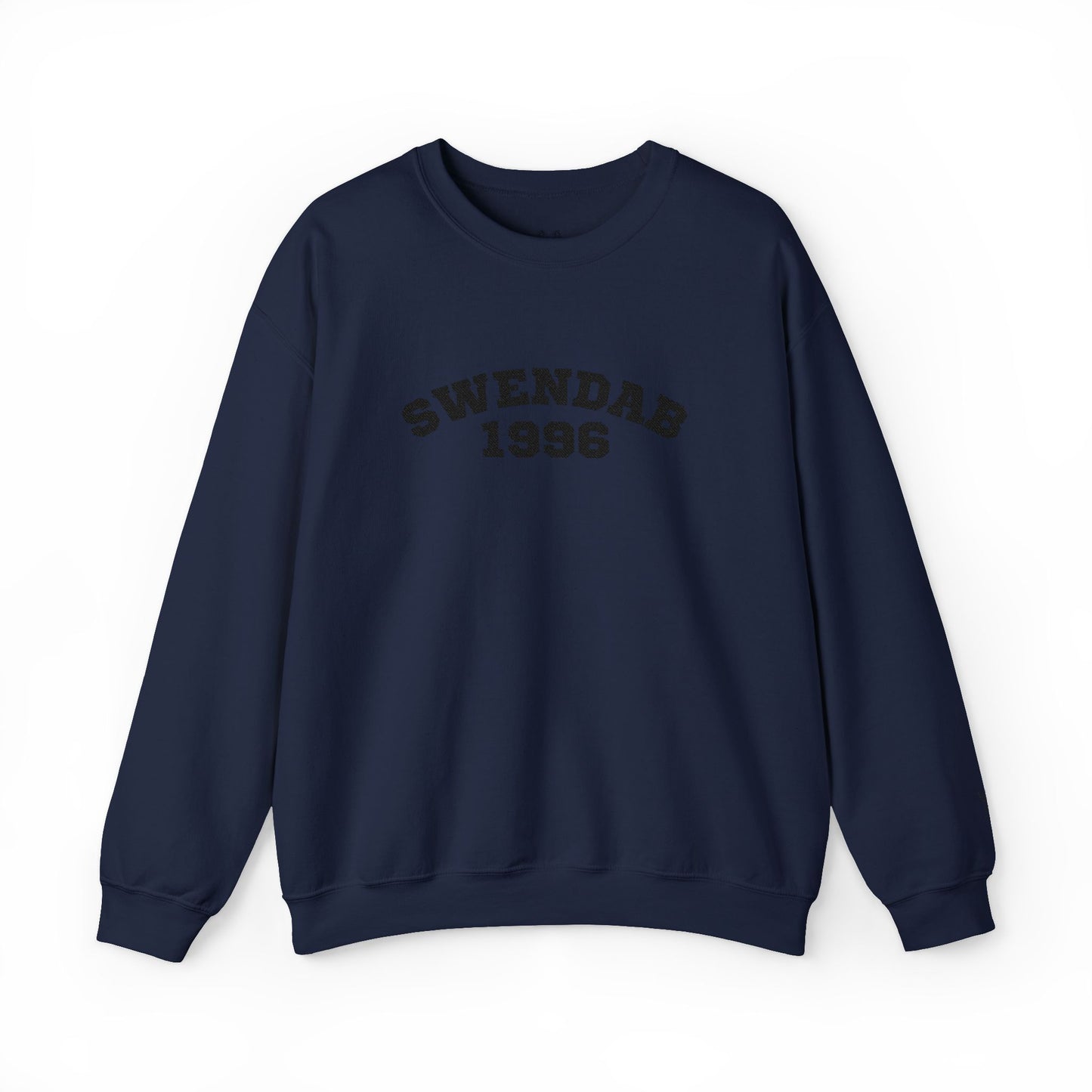 Embroidered Swendab 1996 Sweatshirt