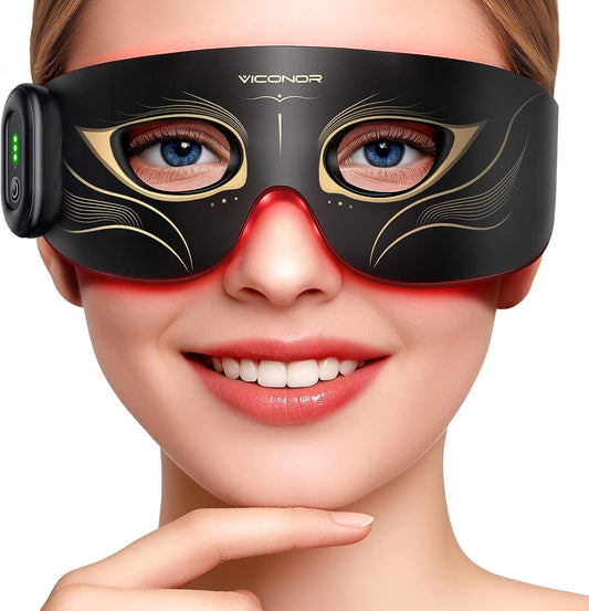 Red Light Therapy for Eyes, Comfort under Eye Red Light Therapy