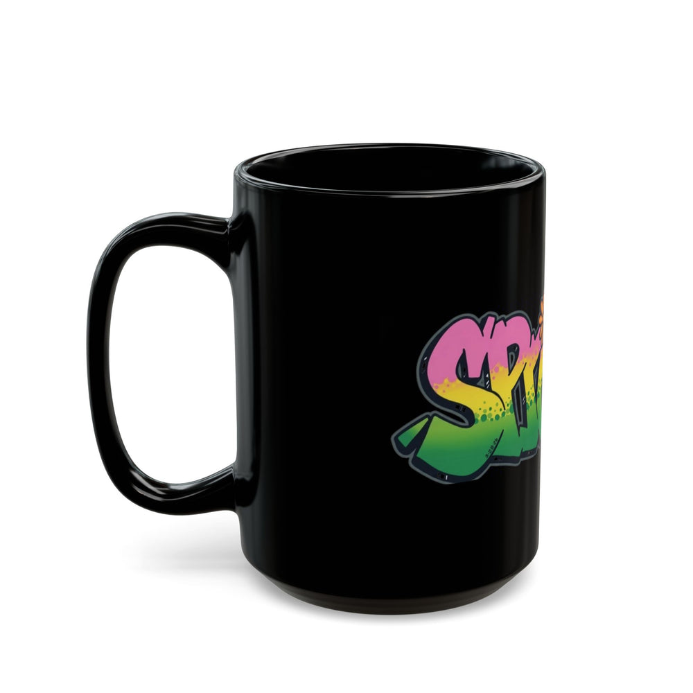 Copy of Graffiti Peace Mug — Retro Flower Street Art Coffee Cup (11oz/15oz) - SWENDAB
