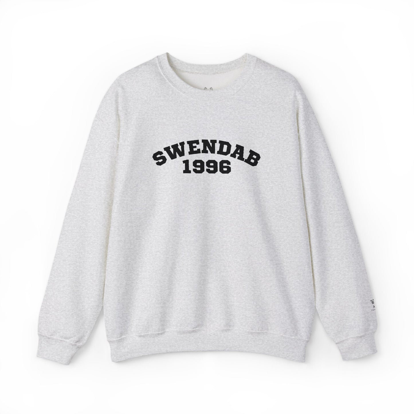 Embroidered Swendab 1996 Sweatshirt
