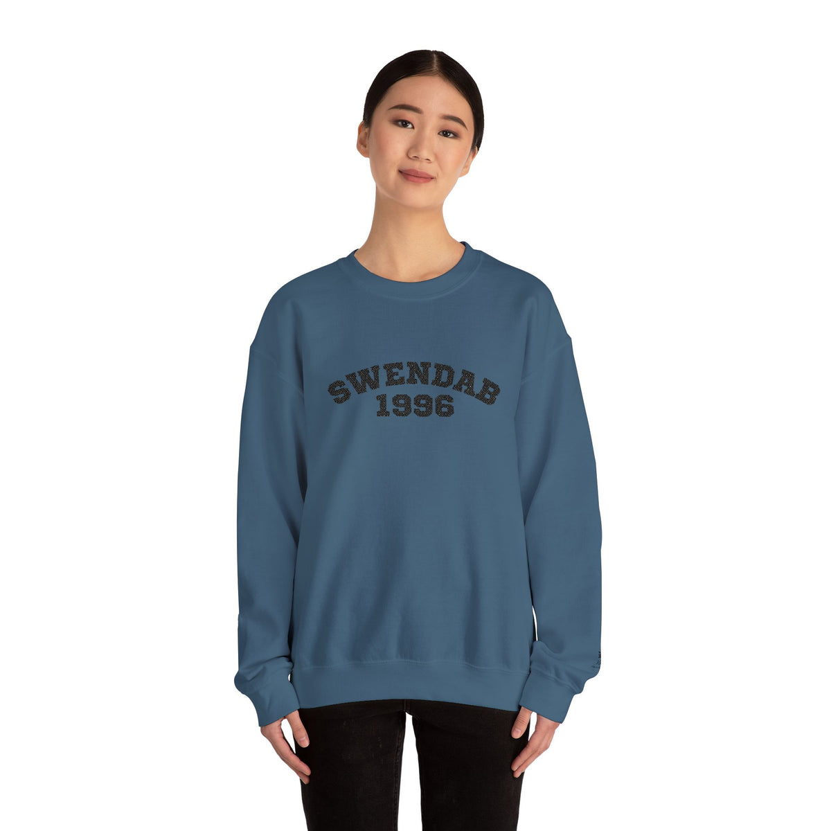 Embroidered Swendab 1996 Sweatshirt