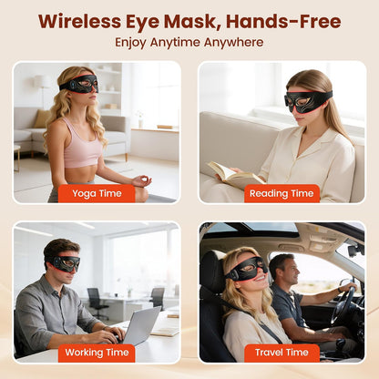 Red Light Therapy for Eyes, Comfort under Eye Red Light Therapy